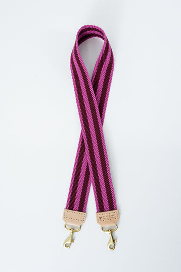 Mulberry Stripe Webbing Strap