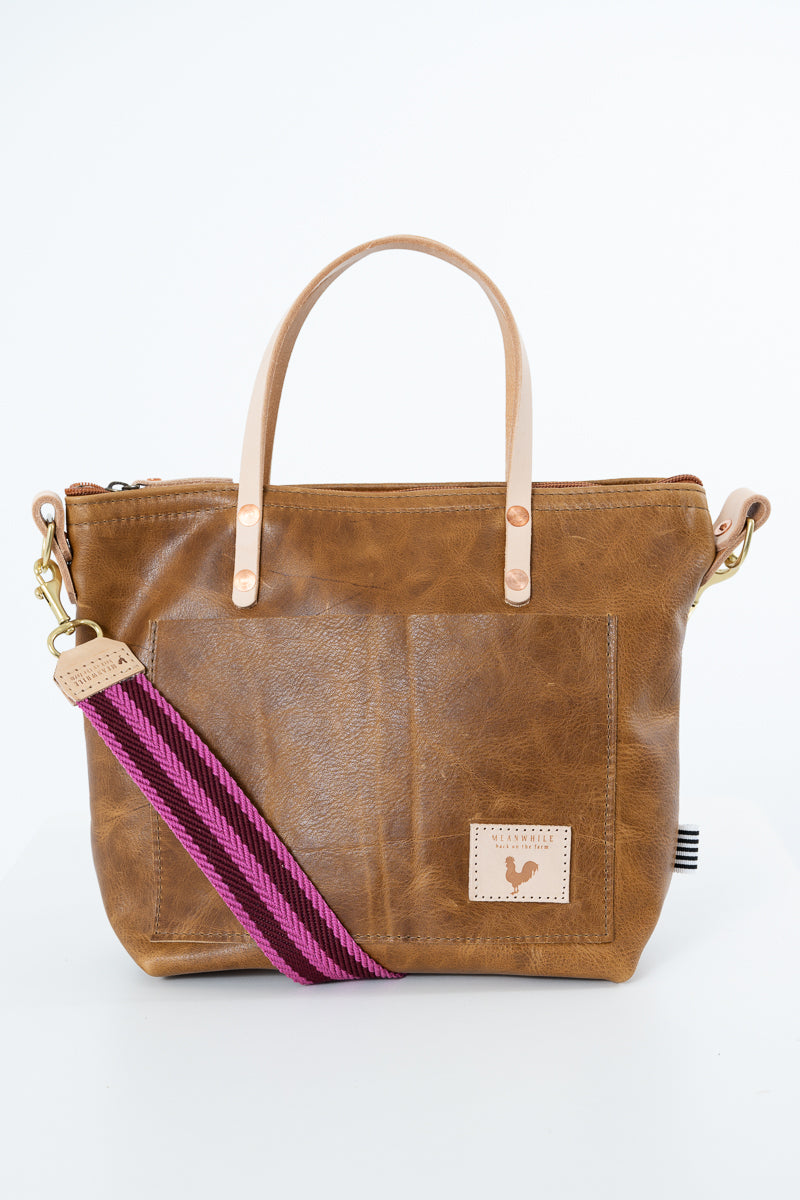 Mulberry Stripe Webbing Strap