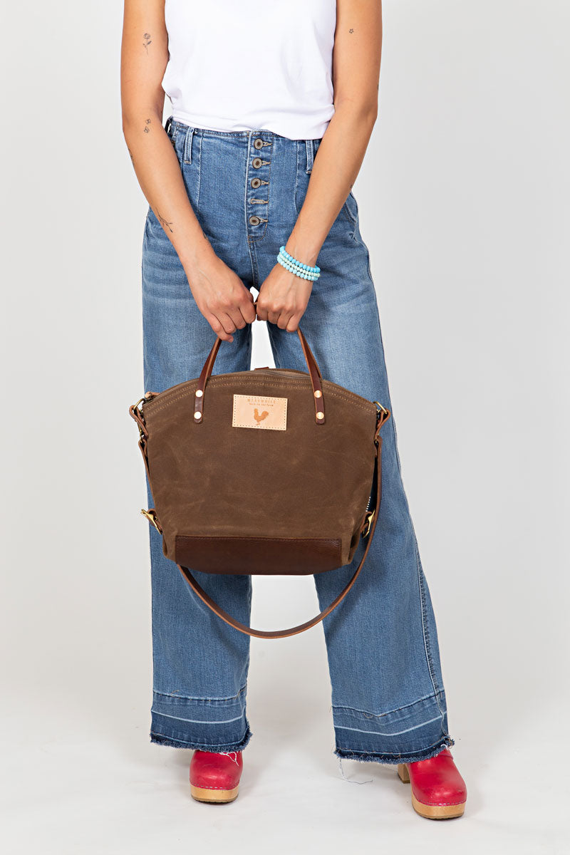 back on the farm travel backpack Field Tan Wax Canvas Backpack 2.0