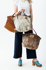 Hair on Hide Leather Backpack 2.0