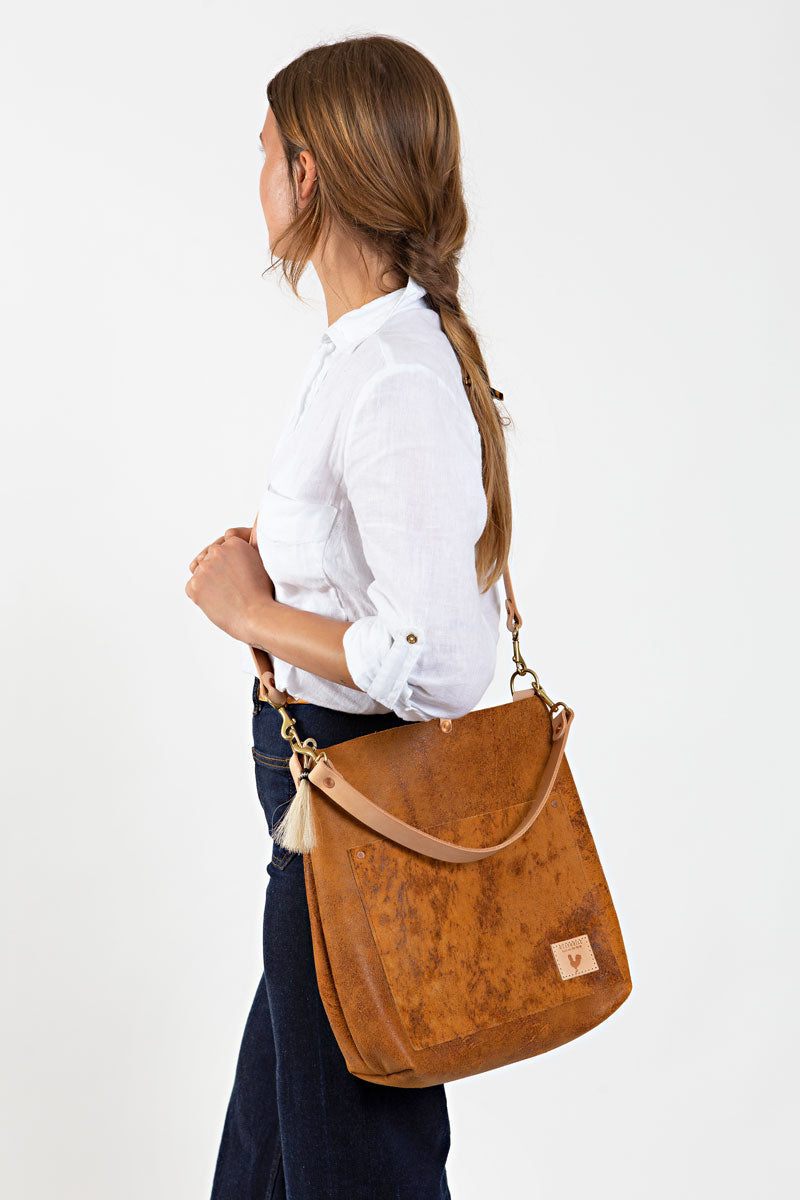 Brown leather Bag from Meanwhile Back on the Farm