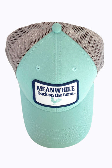 Aqua Meanwhile Patch Lo-Pro Trucker Hat