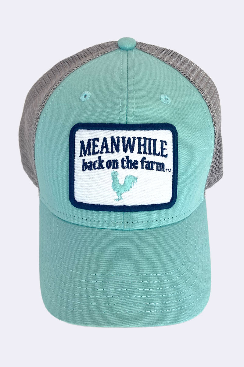 Aqua Meanwhile Patch Lo-Pro Trucker Hat