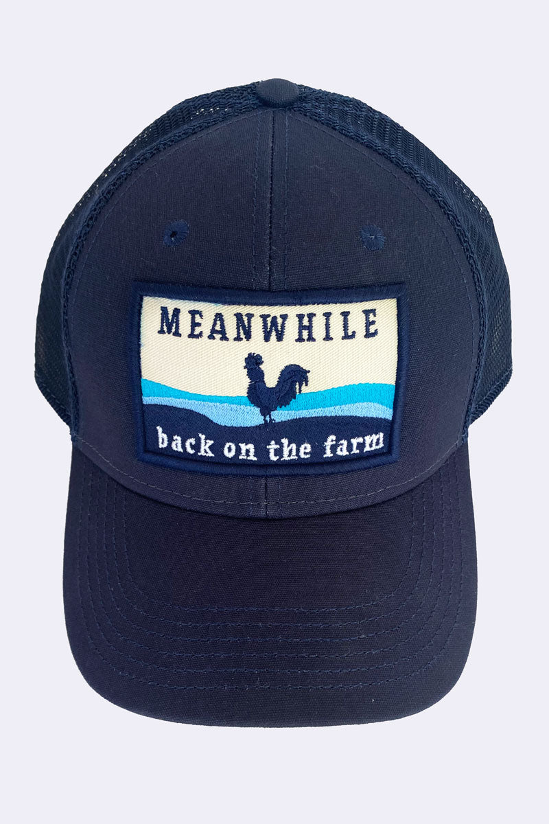 Navy Bluescape Logo Lo-Pro Trucker Hat