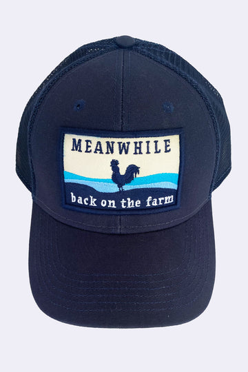 Navy Bluescape Logo Lo-Pro Trucker Hat