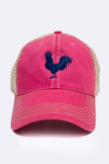 Pink Washed Trucker Hat
