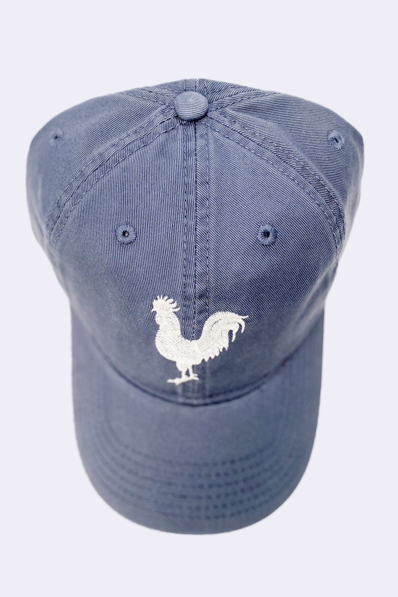 Meanwhile Slate Blue Twill Hat